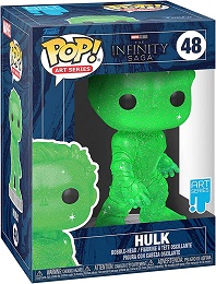 Funko POP: Art Series: Infinity Saga: Hulk (48) with Pop Protector Case - Used