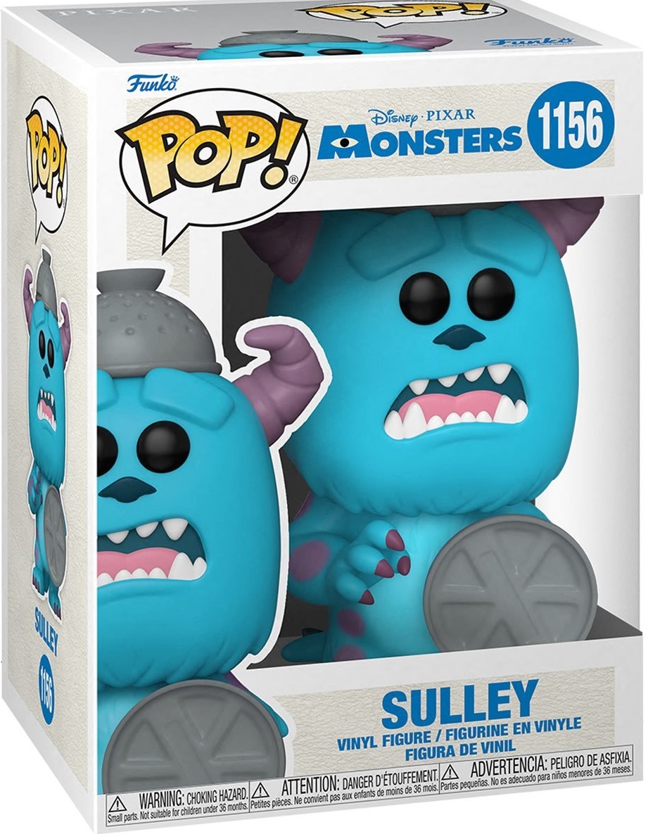 Funko Pop: Disney: Monsters Inc 20TH- Sulley W/Lid (1156)