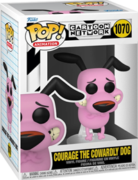 Funko Pop: Animation: Cartoon Network: Courage the Cowardly Dog (1070) - Used