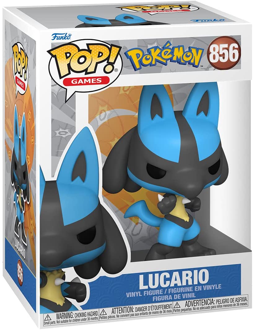 Funko Pop: Games: Pokemon: Lucario (856)