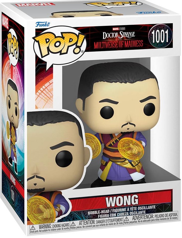 Funko Pop: Movies: Dr. Strange in the Multiverse of Madness: Wong (1001)