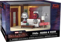 Funko Pop: Mini Moments: WandaVision: 1960s Wanda and Vision - Used