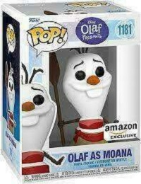 Funko Pop: Disney: Olaf Presents: Olaf As Moana (1181) - Used