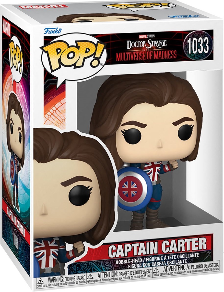 Funko Pop: Doctor Strange in the Multiverse of Madness: Captain Carter (1033)