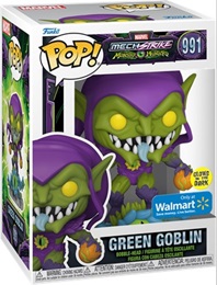Funko Pop: Marvel: Mech Strike Monster Hunters: Green Goblin (Glow) (991) - Used