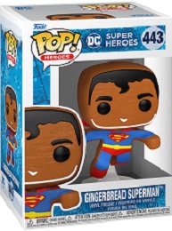 Funko Pop Heroes: DC Holiday: Gingerbread Superman (443)