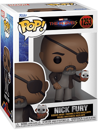Funko Pop: Marvel: The Marvels: Nick Fury with flerkitten (1253)