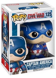 Funko Pop! Marvel: Captain America Civil War: Captain America (125)