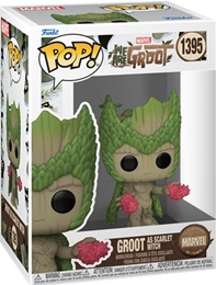 Funko Pop: Marvel: We Are Groot: Groot as Scarlet Witch (1395) - Used