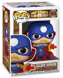 Funko Pop: Marvel: Infinity Warps: Soldier Supreme (858) - Used