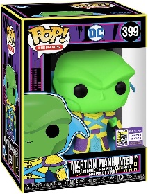 Funko Pop: DC: Martian Manhunter (399) SDCC Version - Used