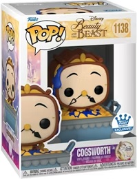 Funko Pop: Disney: Beauty and the Beast: Cogsworth (1138) - Used