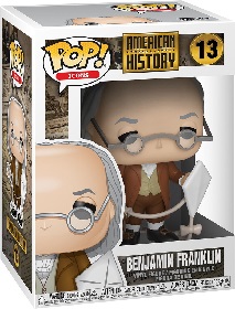 Funko Pop: American History: Benjamin Franklin (13) - Used