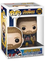 Funko Pop: Marvel: Avengers Infinity War: Captain America (288) - Used