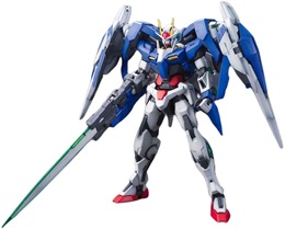 Gundam 00: GN-0000+GNR-010 Raiser MG 1/100 Model Kit