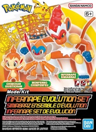 Infernape Evolution Pokemon Model Kit-07