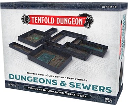 Tenfold Dungeon: Modular Terrain Set: Dungeons and Sewers