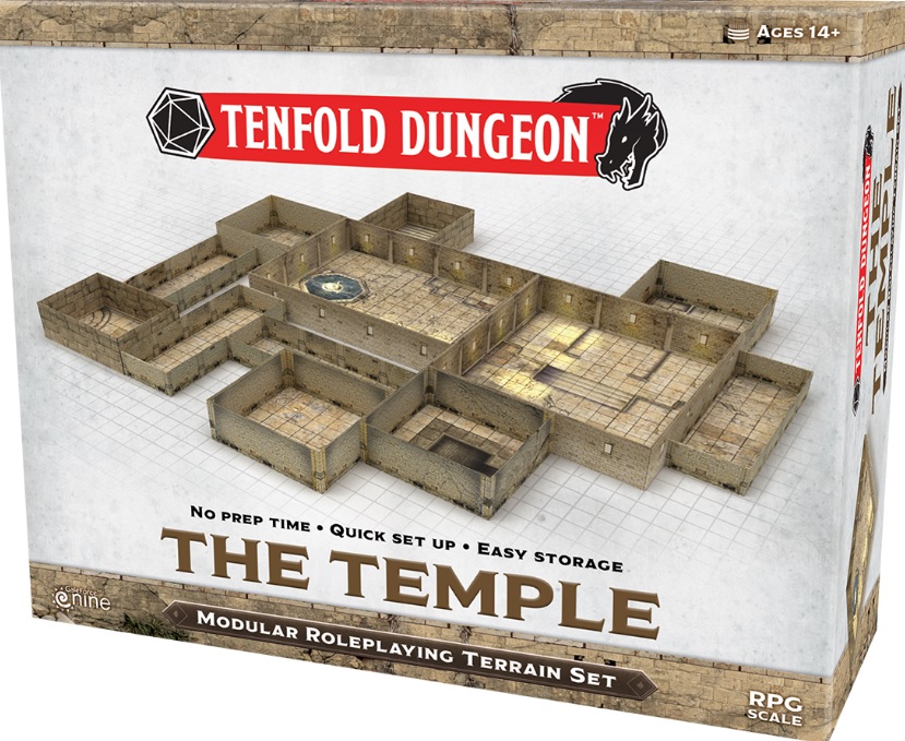 Tenfold Dungeon: Modular Terrain Set: The Temple