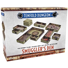 Tenfold Dungeon: Modular Terrain Set: Smugglers Den