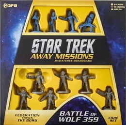 Star Trek Away Missions: Battle of Wolf 359 Board Game - USED - By Seller No: 20 GOB Retail