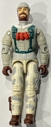 GI Joe Action Figure: Frostbite: Artic Commander 3.75in (1993) - Used