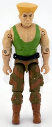 GI Joe Action Figure: Guile: Special Forces Fighter 3.75in (1993) - Used