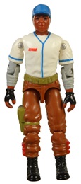 GI Joe Action Figure: Hardball: Multi-Shot Grenadier 3.75in (1988) - Used