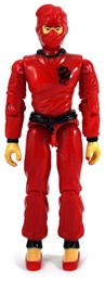 GI Joe Action Figure: Jinx: Ninja/Intelligence 3.75in (1987) - Used