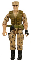 GI Joe Action Figure: Repeater: Steadi-Cam Machine Gunner 3.75in (1988) - Used
