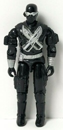 GI Joe Action Figure: Snake Eyes: Commando (V-3) 3.75in (1989) - Used