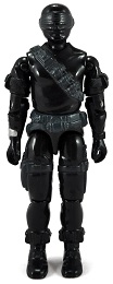 GI Joe Action Figure: Snake Eyes: Commando (V-2) 3.75in (1985) - Used