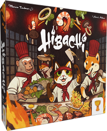 Hibachi Board Game - USED - By Seller No: 11080 Cameron Klinzman