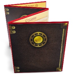 The Masters Tome - Customizable DM Screen - Red