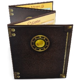 The Masters Tome - Customizable DM Screen - Brown
