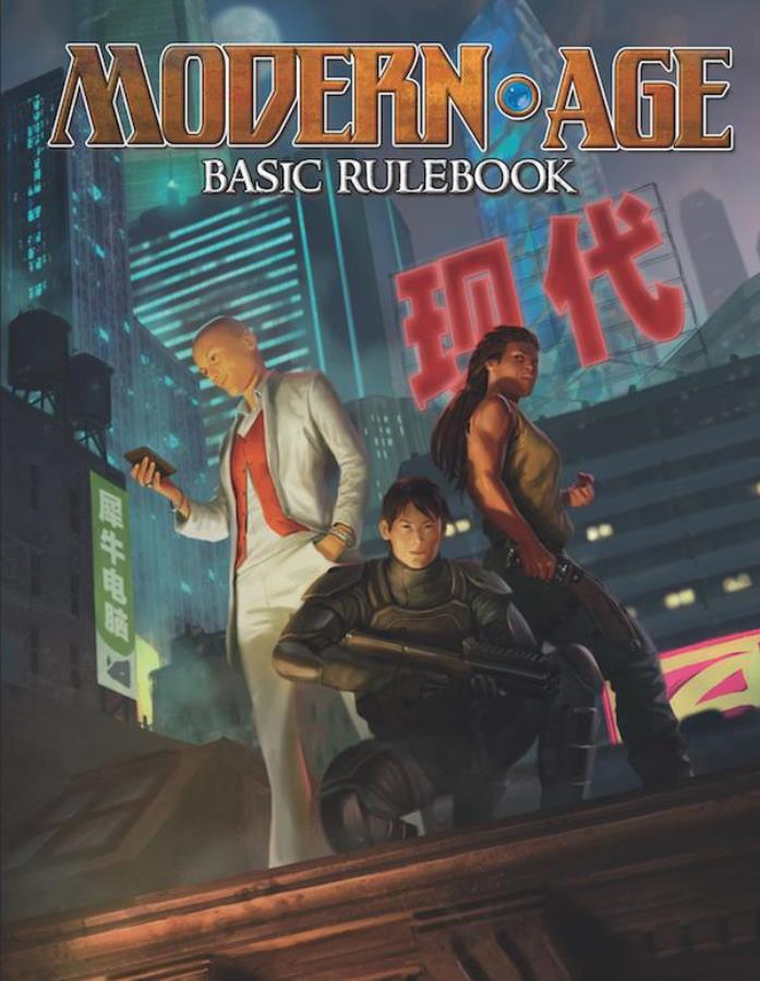 Modern Age Roleplaying Game: Basic Rulebook - Used