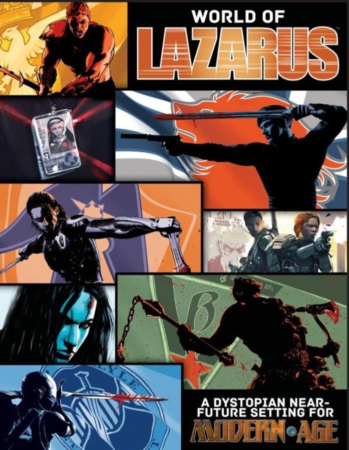 Modern Age Roleplaying Game: World of Lazarus - Used