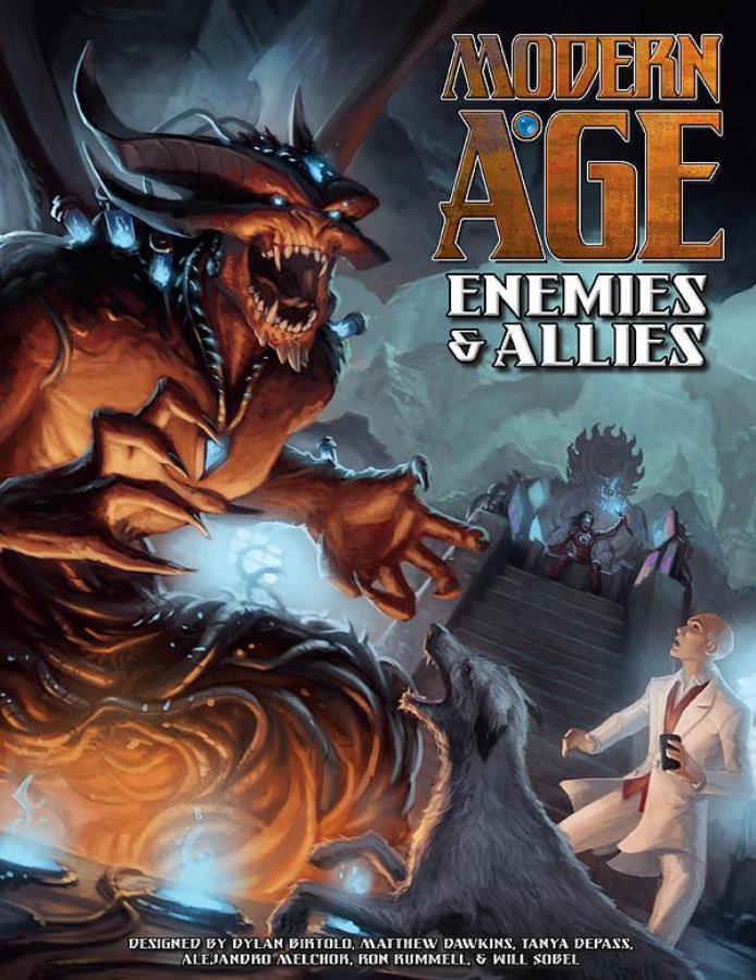 Modern Age Roleplaying Game: Enemies and Allies - Used