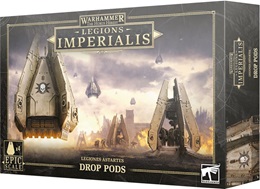 Warhammer: The Horus Heresy: Legions Imperialis: Legiones Astartes: Drop Pods 03-08