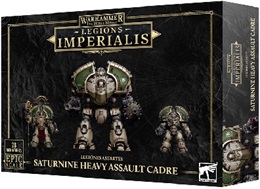Warhammer The Horus Heresy: Legions Imperialis: Legiones Astartes: Saturnine Heavy Assault Cadre 03-100