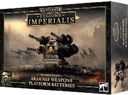 Warhammer The Horus Heresy: Legions Imperialis: Legiones Astartes: Araknae Weapons Platform Batteries 03-101