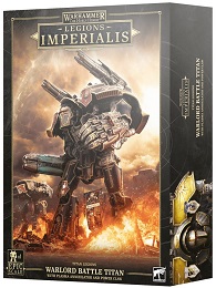 Warhammer: The Horus Heresy: Legions Imperialis: Titan Legions: Warlord Battle Titan with Plasma Annihilator and Power Claw 03-21
