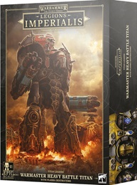 Warhammer: The Horus Heresy: Legions Imperialis: Titan Legions: Warmaster Heavy Battle Titan with Plasma Destructors 03-26