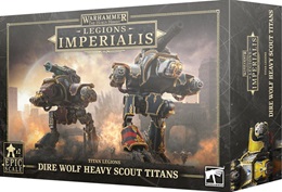 Warhammer: The Horus Heresy: Legions Imperialis: Titan Legions: Dire Wolf Heavy Scout Titans 03-44