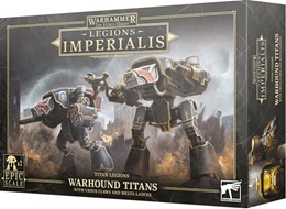 Warhammer: The Horus Heresy: Legions Imperialis: Titan Legions: Warhound Titans with Ursus Claws and Melta Lances 03-45