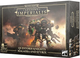 Warhammer: The Horus Heresy: Legions Imperialis: Mechanicum: Questoris Knights Magaera and Styrix 03-88
