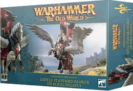 Warhammer The Old World: Kingdom of Bretonnia: Battle Standard Bearer on Royal Pegasus 06-07