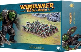 Warhammer The Old World: Orc and Gobline Tribes: Orc Boyz Mob 09-02