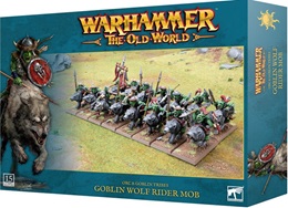 Warhammer The Old World: Orc and Goblin Tribes: Goblin Wolf Rider Mob 09-09