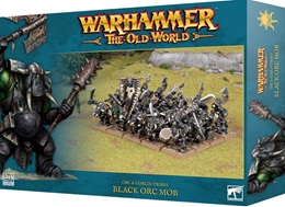 Warhammer The Old World: Orc and Goblin Tribes: Black Orc Mob 09-13