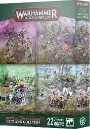 Warhammer Underworlds: Destruction Warbands: Gitz and Goliaths 109-43